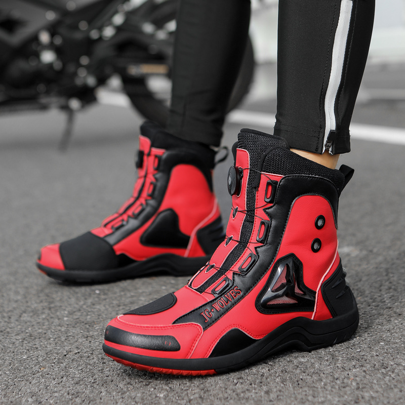 Cycling Commute Shoes - 冬のファースタイルプロ防水通勤ブーツオフロードラリーオートバイシューズ男性女性のモト旅行アウトドアレジャーブーツ