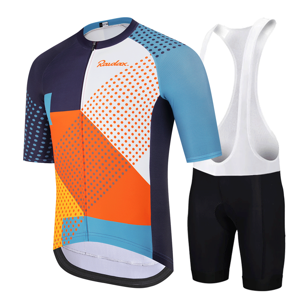 Cycling Commuter Clothing - RAUDAX メンズ サイクリング ジャージ セット ロードバイク
