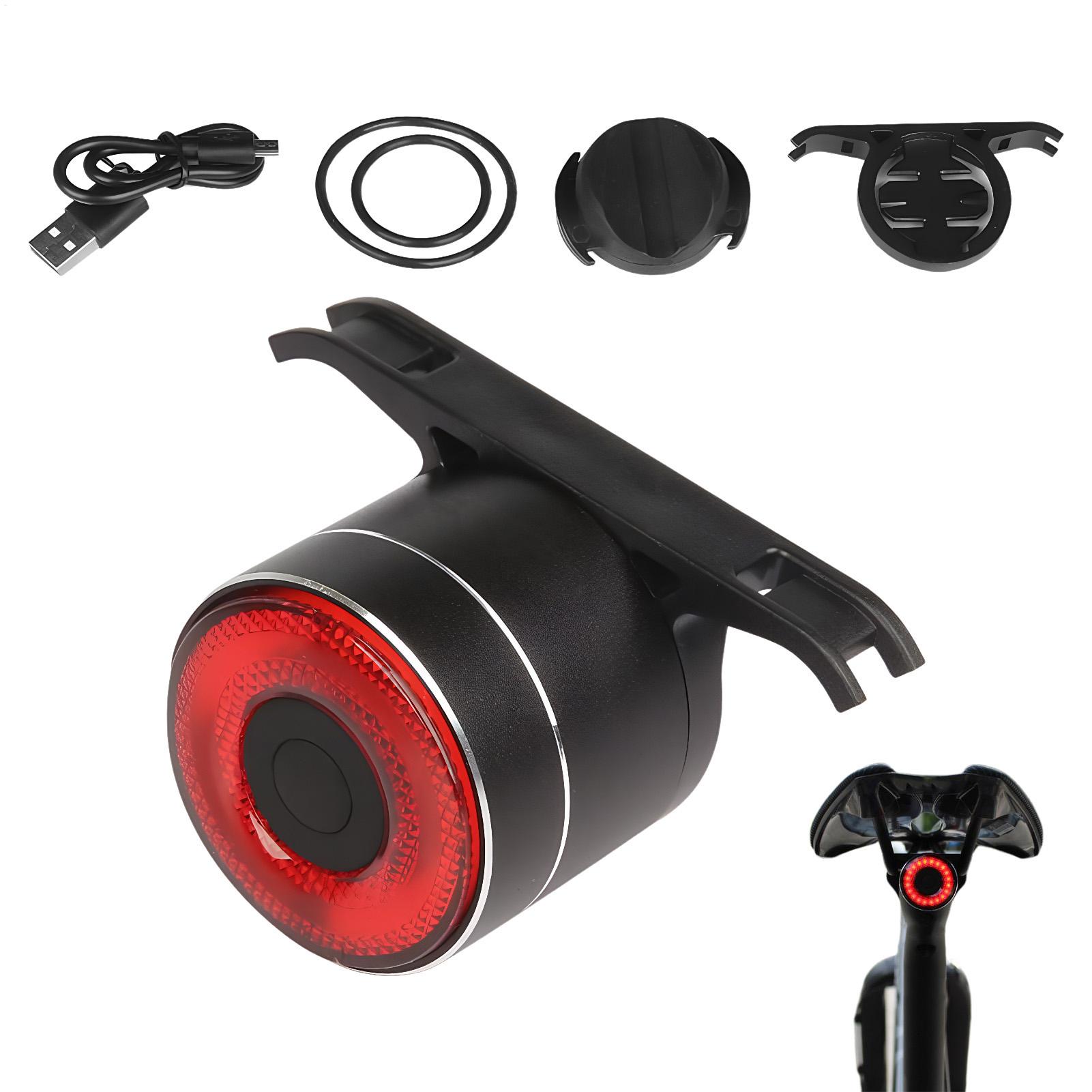 自転車リアライト スマートバイクバックセンシングライト 高ル - Commuting With Road Bike のレビューと価格