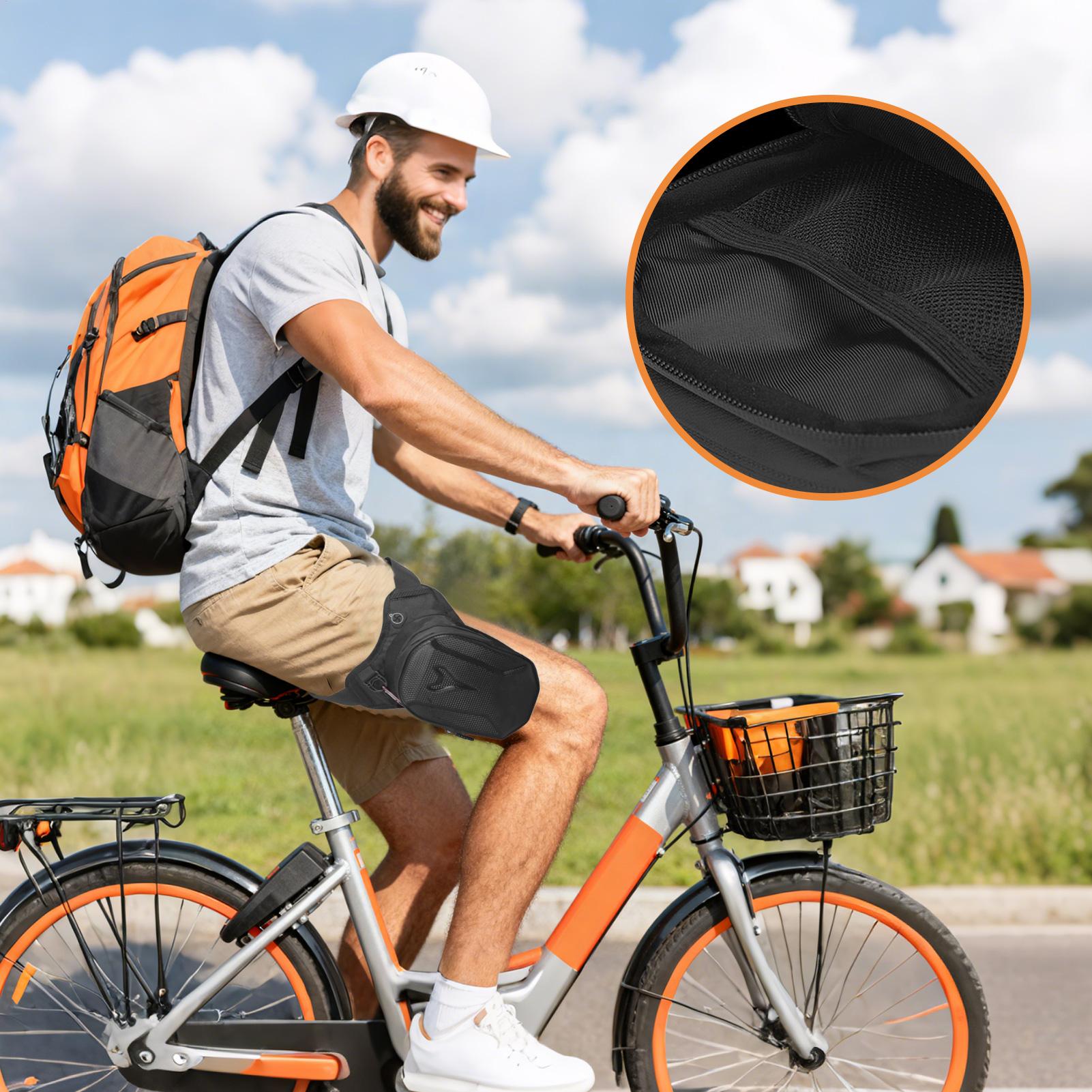 太ももバッグ オートバイ 防水 サイクリング ウエストポーチ - Cycling To Commute のレビューと価格