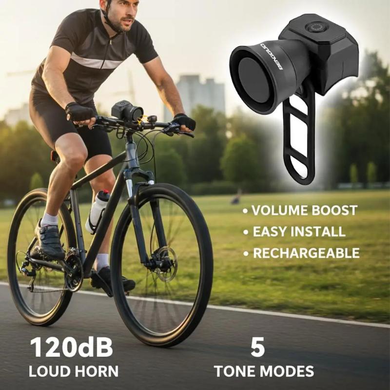 電動自転車ホーン 120DB 超大音量 IP4 防水 タイプ - Commuting With Road Bike のレビューと価格
