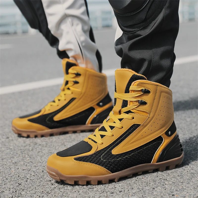 オートバイ用防水ブーツ,オフロードラリー,オートバイシューズ - Cycling Commute Shoes のレビューと価格
