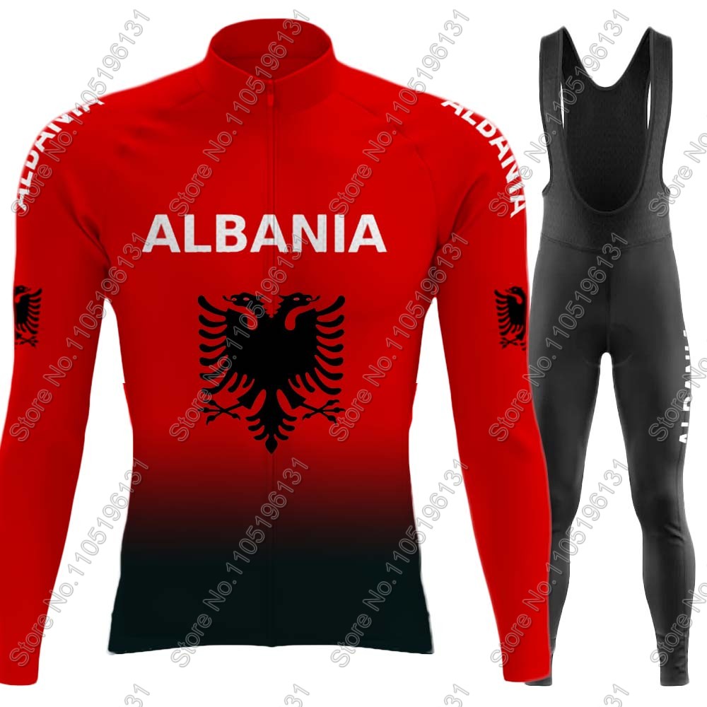 アルバニア代表チーム 2026 サイクリングジャージセット  - Cycling Commuter Clothing のレビューと価格