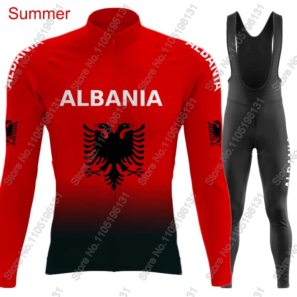 アルバニア代表チーム 2026 サイクリングジャージセット  - Cycling Commuter Clothing のレビューと価格